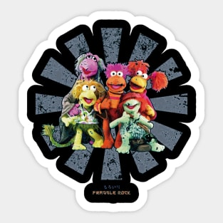 Fraggle Rock Retro Japanese Sticker